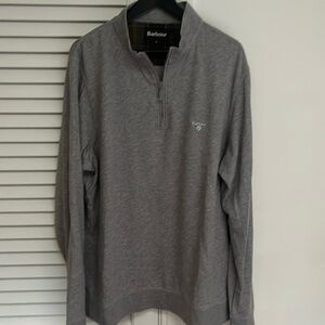 Barbour Quarter Zip Sweatshirt XL NWOT